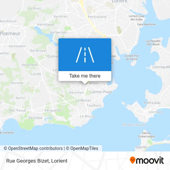 Rue Georges Bizet map