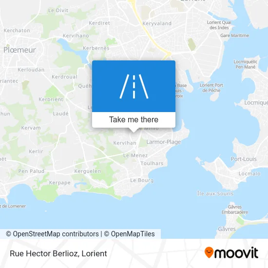 Rue Hector Berlioz map