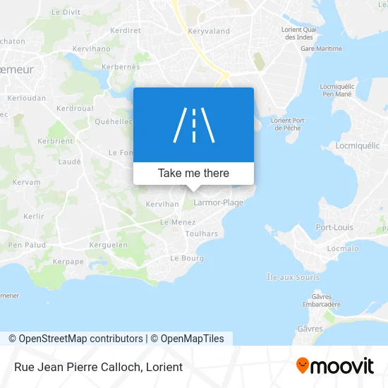 Rue Jean Pierre Calloch map