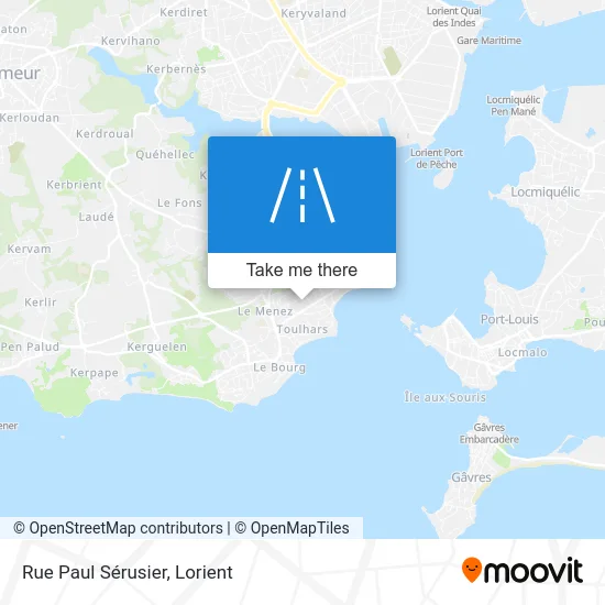 Rue Paul Sérusier map