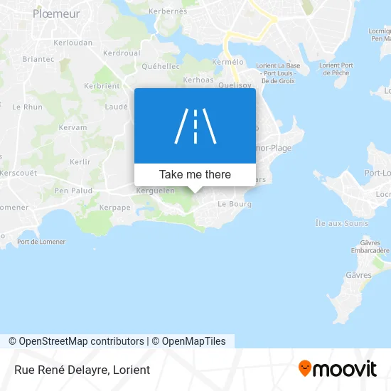 Rue René Delayre map