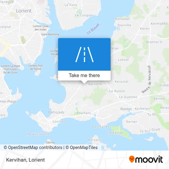 Kervihan map