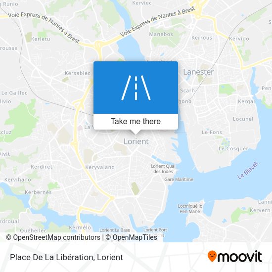 Place De La Libération map