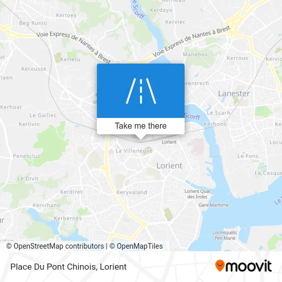 Place Du Pont Chinois map