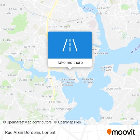 Rue Alain Dordelin map