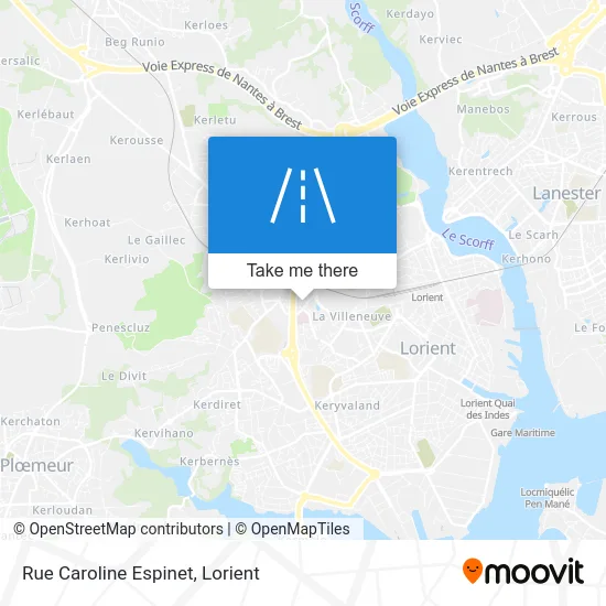 Rue Caroline Espinet map