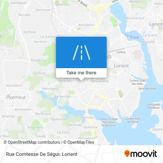 Rue Comtesse De Ségur map