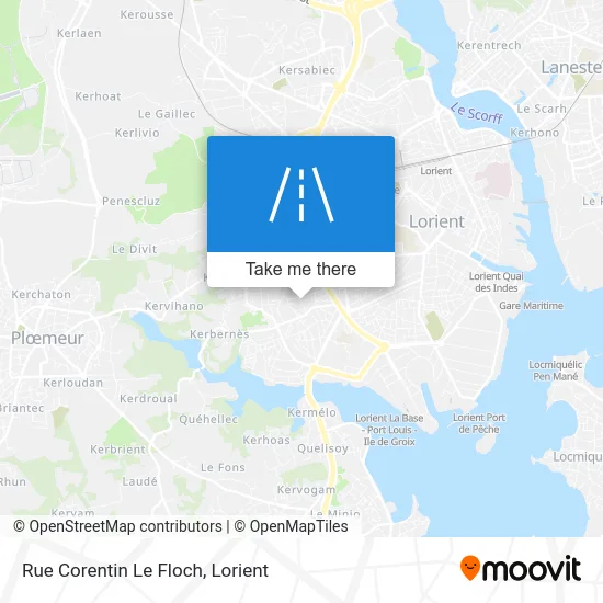 Rue Corentin Le Floch map