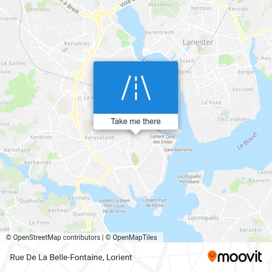 Rue De La Belle-Fontaine map