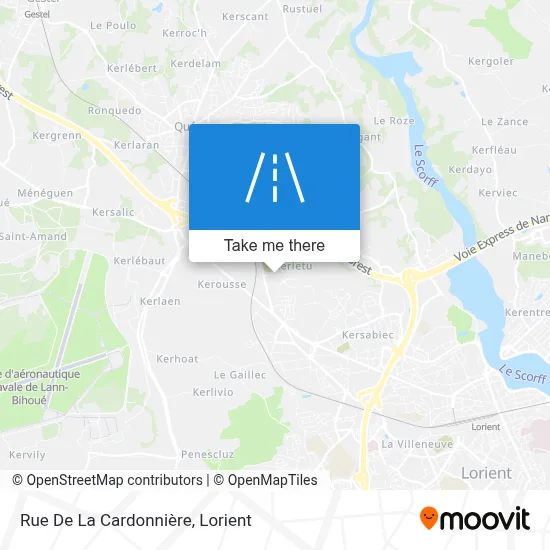 Rue De La Cardonnière map