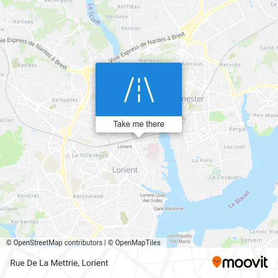 Rue De La Mettrie map