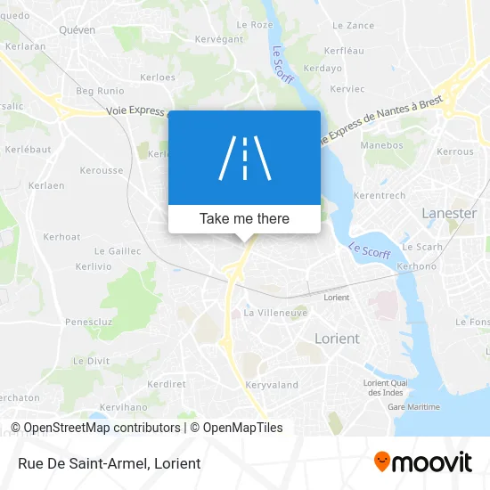 Rue De Saint-Armel map