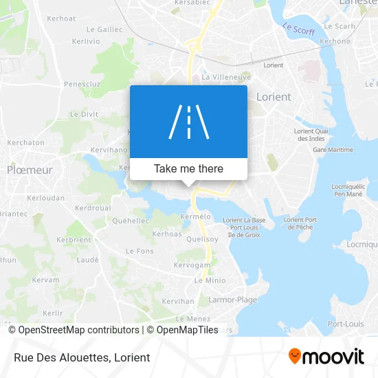 Rue Des Alouettes map