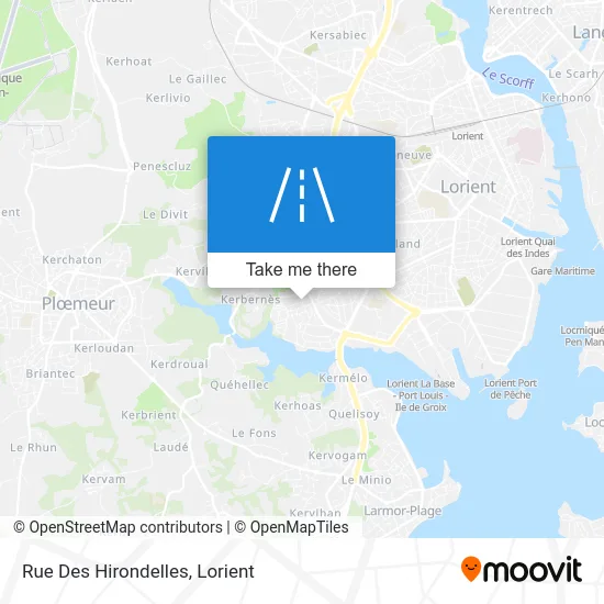 Rue Des Hirondelles map