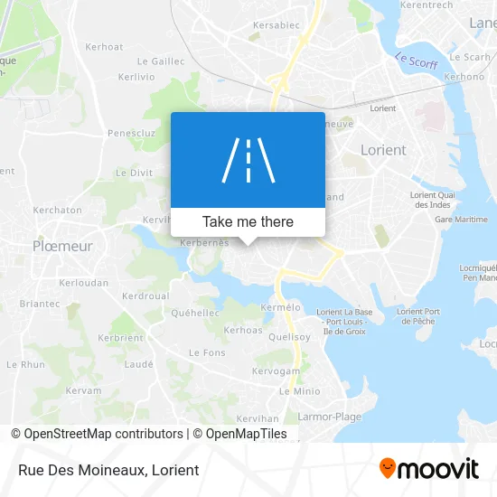 Rue Des Moineaux map