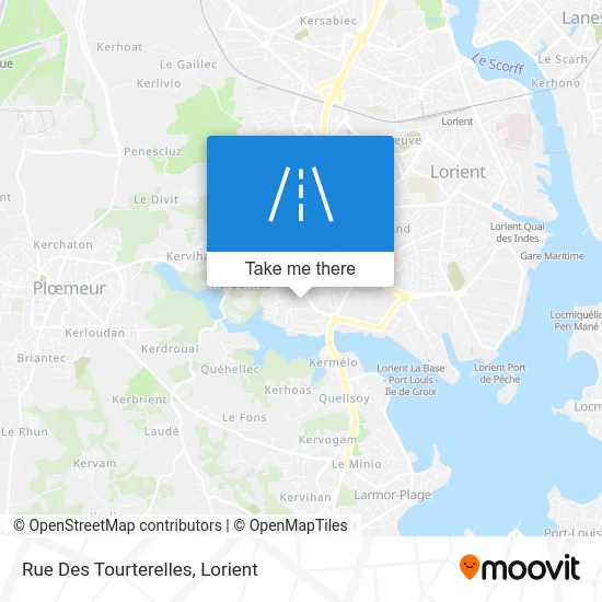 Rue Des Tourterelles map