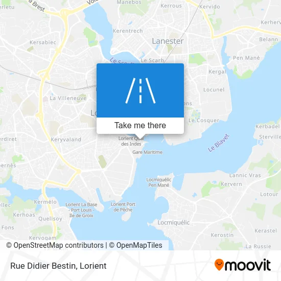 Rue Didier Bestin map