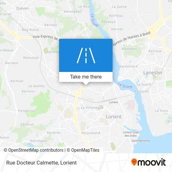 Rue Docteur Calmette map