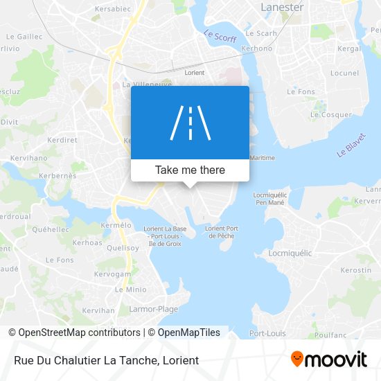 Rue Du Chalutier La Tanche map