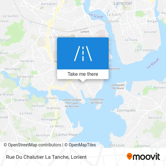 Rue Du Chalutier La Tanche map