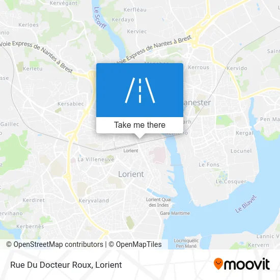 Rue Du Docteur Roux map