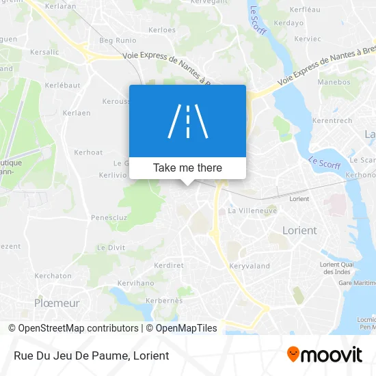 Rue Du Jeu De Paume map