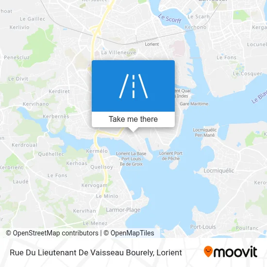Rue Du Lieutenant De Vaisseau Bourely map