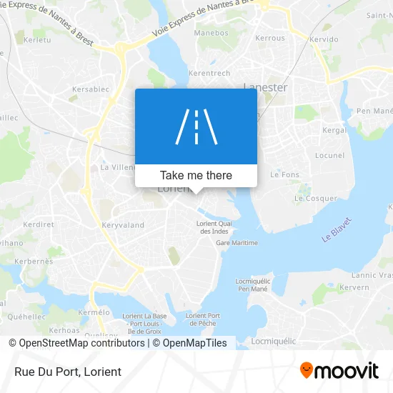 Rue Du Port map