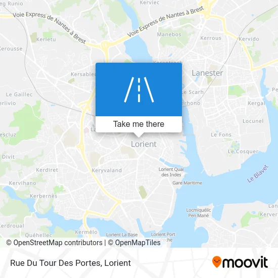 Rue Du Tour Des Portes map