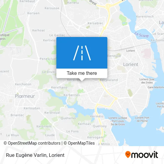 Rue Eugène Varlin map