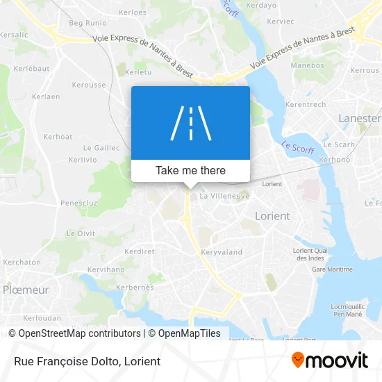 Rue Françoise Dolto map