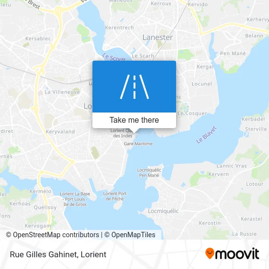 Rue Gilles Gahinet map