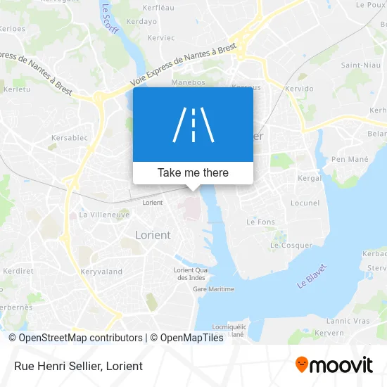 Rue Henri Sellier map