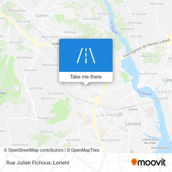 Rue Julien Fichoux map