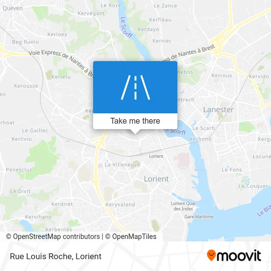 Rue Louis Roche map