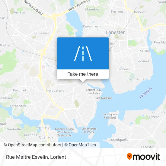 Rue Maitre Esvelin map