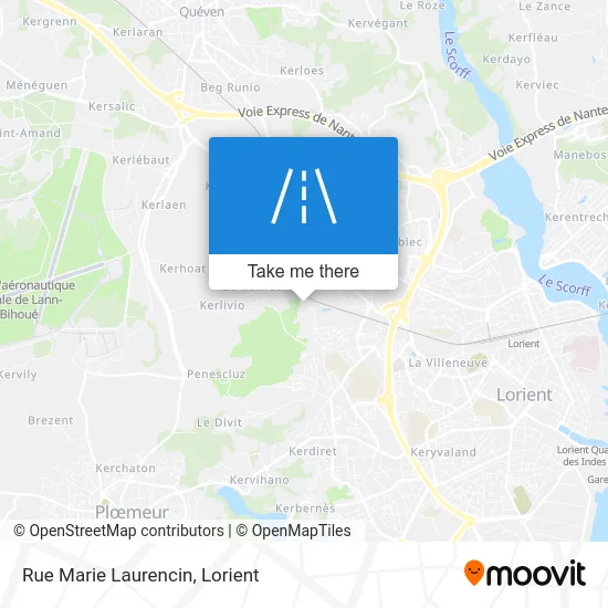 Rue Marie Laurencin map