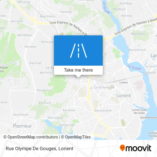 Rue Olympe De Gouges map