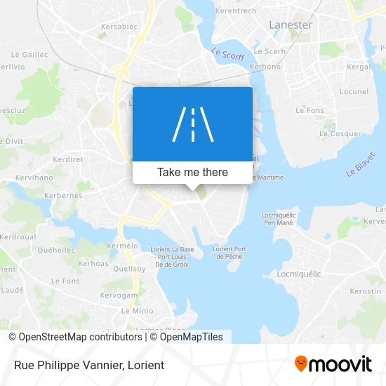 Rue Philippe Vannier map