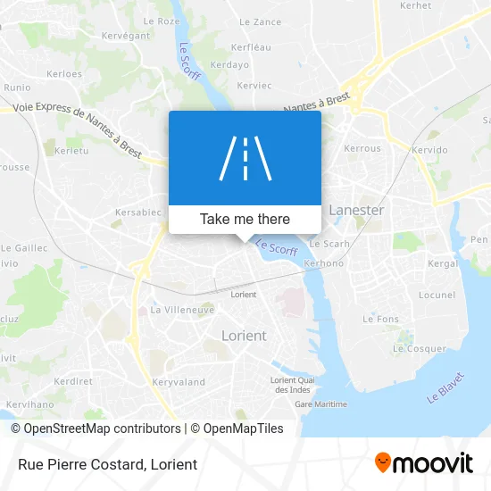 Rue Pierre Costard map