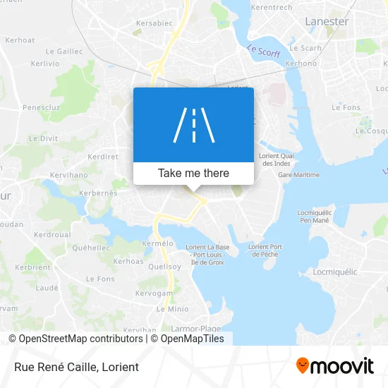 Rue René Caille map