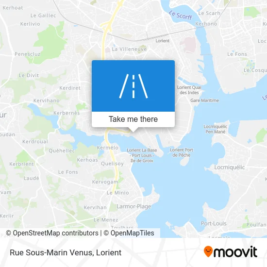 Rue Sous-Marin Venus map