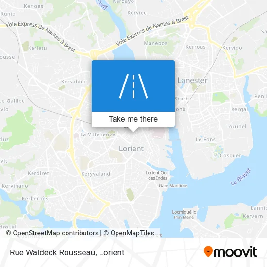 Rue Waldeck Rousseau map