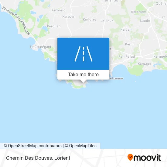 Chemin Des Douves map