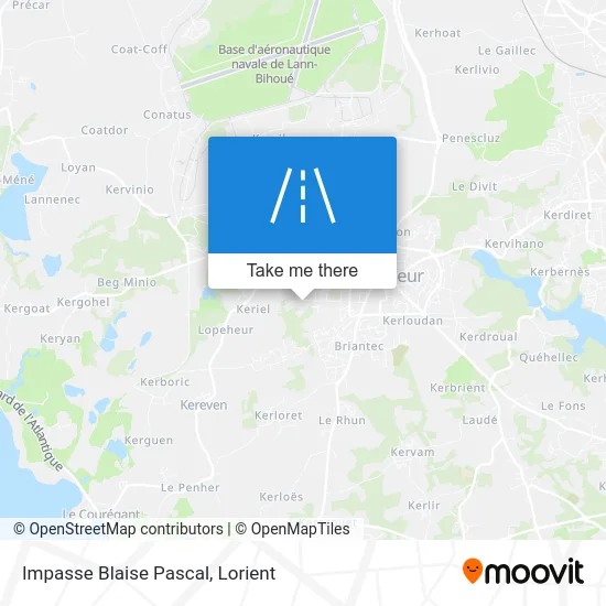 Impasse Blaise Pascal map