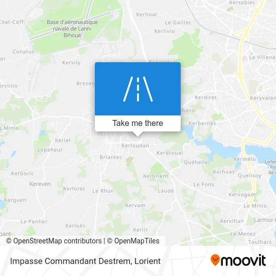 Impasse Commandant Destrem map