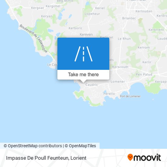 Impasse De Poull Feunteun map