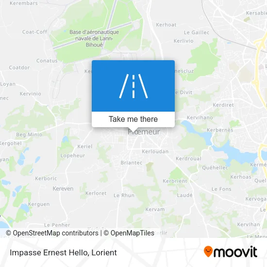 Impasse Ernest Hello map