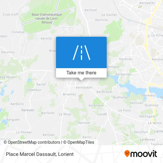 Place Marcel Dassault map