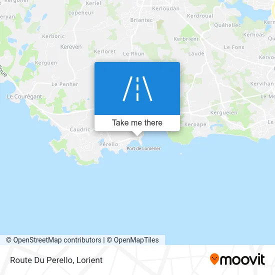 Route Du Perello map